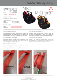 Sicherheitsmitteilung Woody Valley MK1