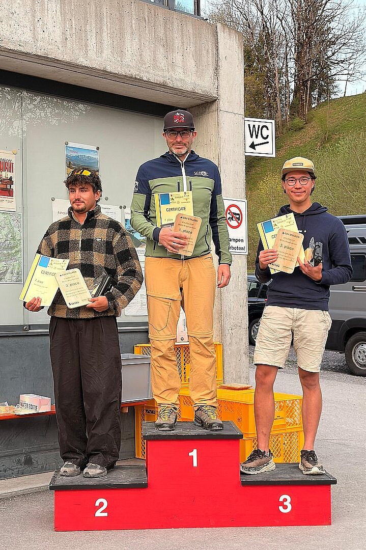 Podiumsbild Staufen Cup