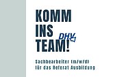 Ausschreibung Ausbildung