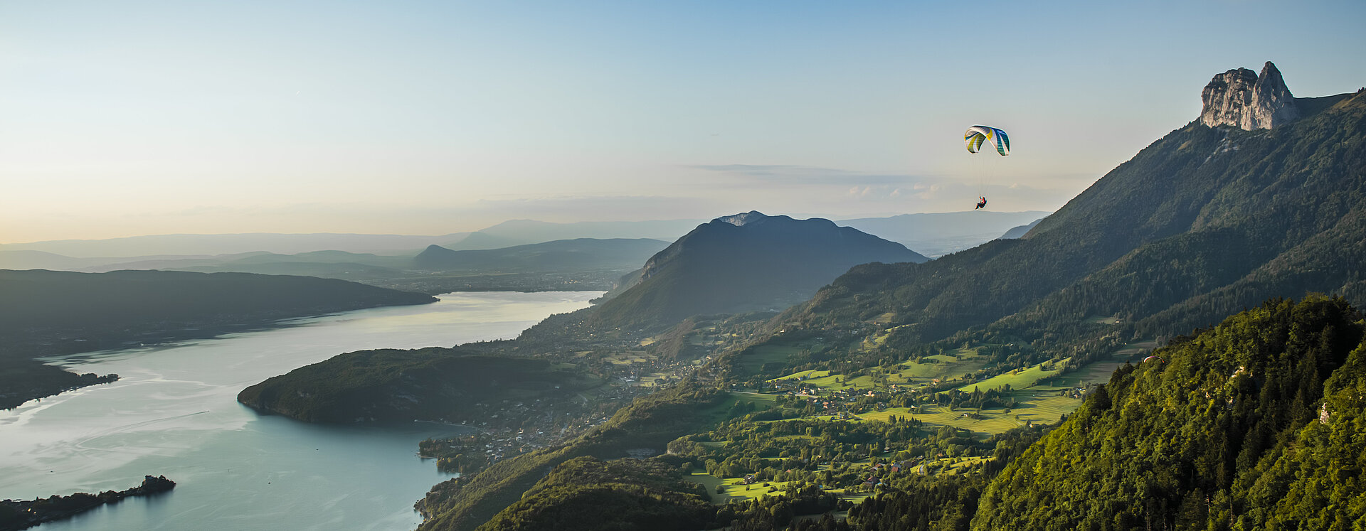 Schirm über See, Fotograf: Rafl Heuber