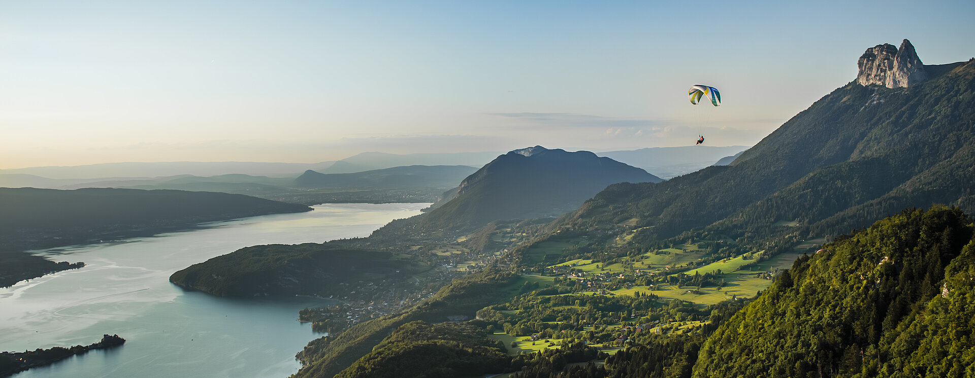 Schirm über See, Fotograf: Rafl Heuber