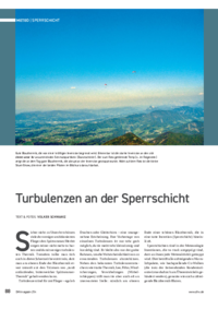 Turbulenzen an der Sperrschicht