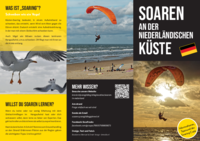 Flyer mit Infos zum Soaren in Dänemark