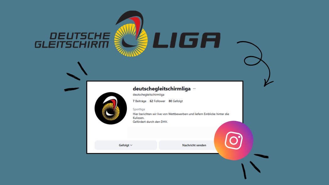 Deutsche Gleitschirmliga auf Instagram
