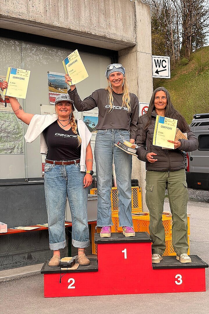 Podiumsbild Staufen Cup
