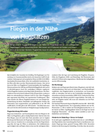 Artikel Fliegen in der Nähe von Flugplätzen